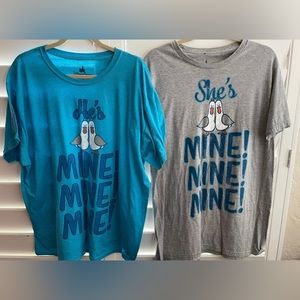 His and Hers Couple Disney Shirts! “He’s/She’s Mine!Mine!Mine”